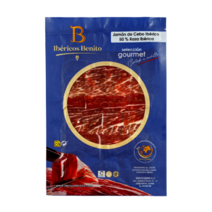 Jamón de Cebo Ibérico 50% RI c/cuchillo blonda cuadrada