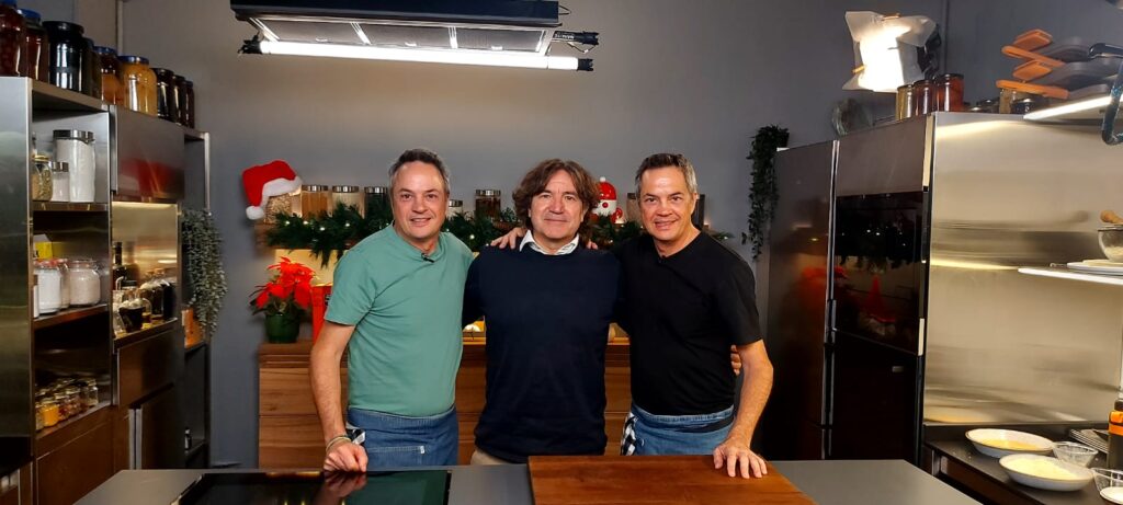 Hermanos Torres e Ibéricos Benito en la cocina